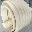 What is the shear strength of PVC pipes in a deep well water pump?